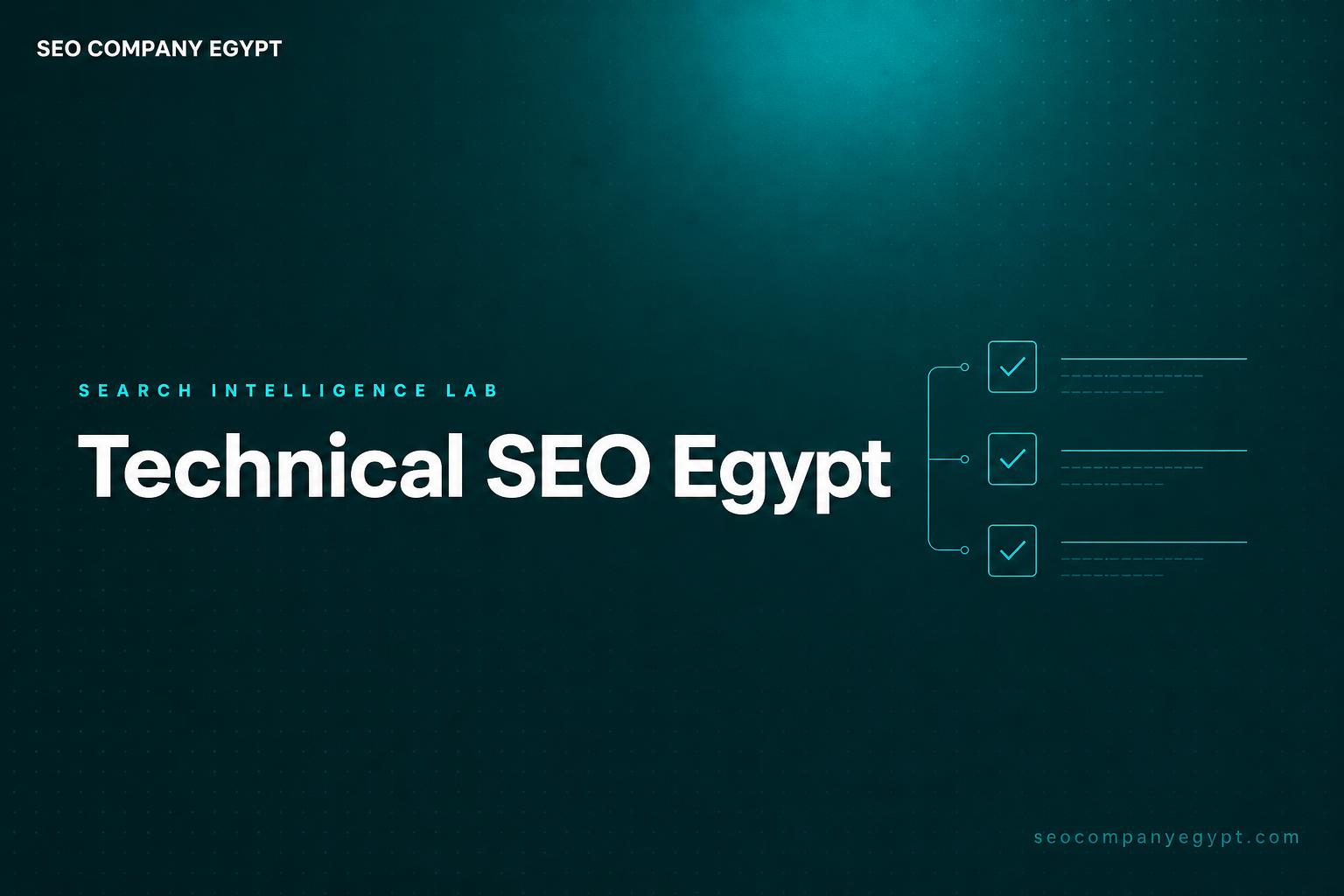 Technical SEO Egypt — Search Intelligence Lab cover by SEO Company Egypt